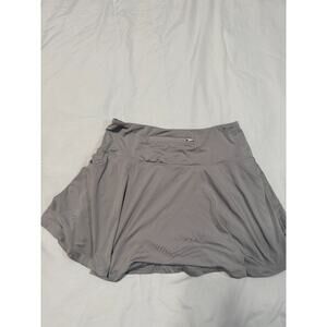 Grey Tennis skirt skort - Women's Size L with pocket